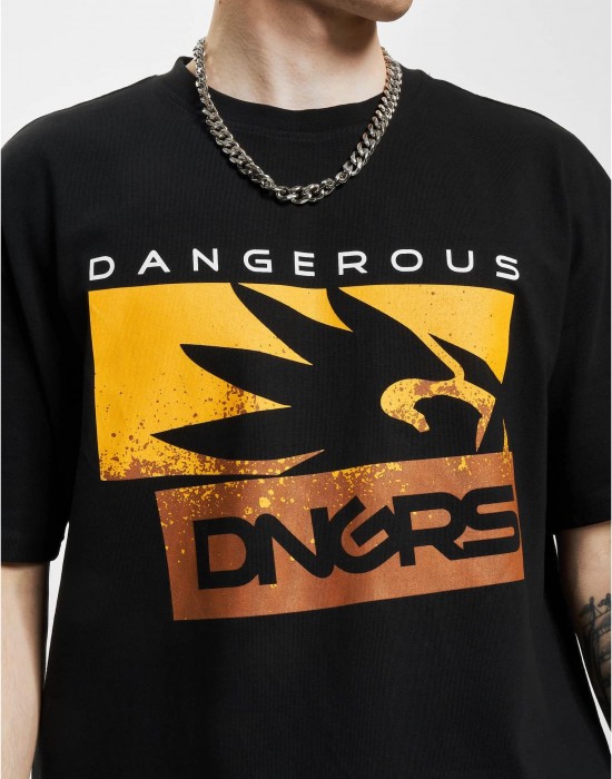 Тениска Dangerous DNGRS Leuz T-Shirt black XXL Тениска Dangerous DNGRS Leuz T-Shirt black XXL