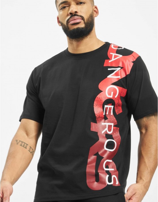 Тениска Dangerous DNGRS Hyena T-Shirt black/red XXL Тениска Dangerous DNGRS Hyena T-Shirt black/red XXL