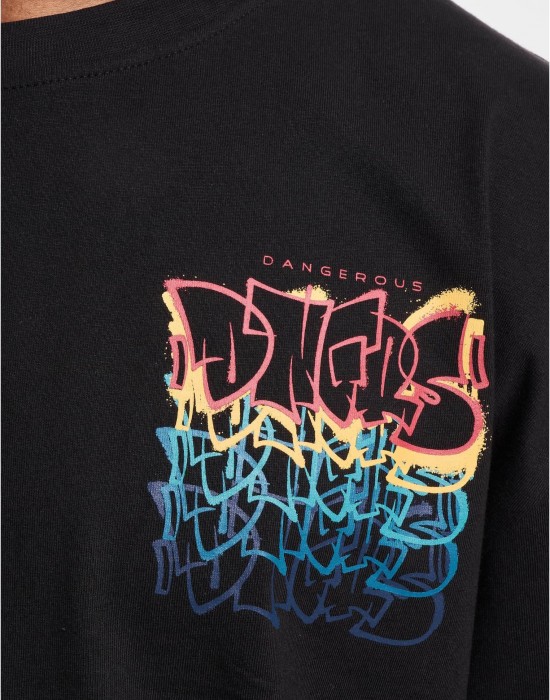 Тениска Dangerous DNGRS Tshirt Wallarts black XXL Тениска Dangerous DNGRS Tshirt Wallarts black XXL