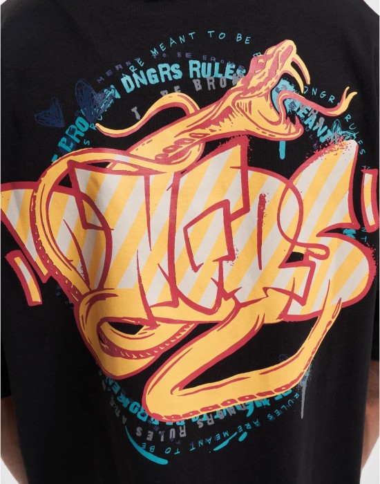 Тениска Dangerous DNGRS Tshirt Wallarts black XXL Тениска Dangerous DNGRS Tshirt Wallarts black XXL