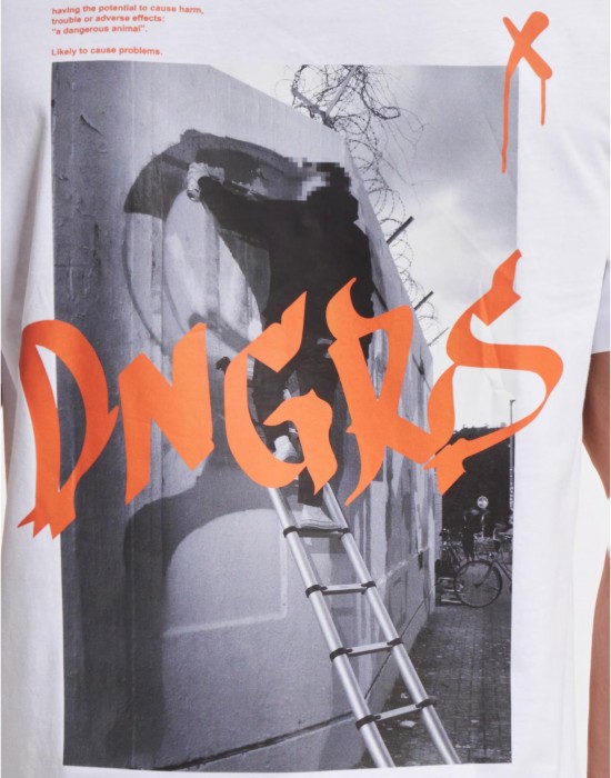 Тениска Dangerous DNGRS Extrem T-Shirts white XXL Тениска Dangerous DNGRS Extrem T-Shirts white XXL