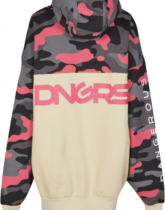 Суичър Dangerous DNGRS Oversized Hoodydress Trust beige XS