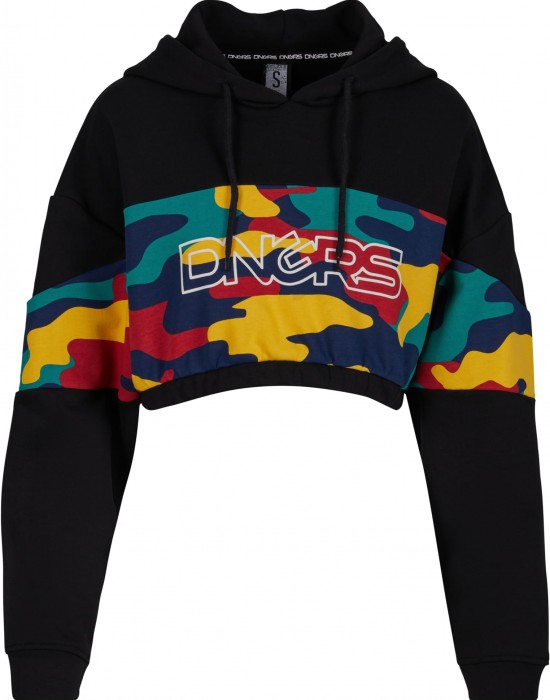 Дамски Суичър Dangerous DNGRS Hoody HideMe black camo XXL Дамски Суичър Dangerous DNGRS Hoody HideMe black camo XXL