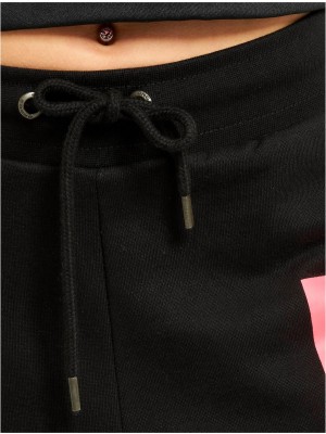 Дамско Долнище DNGRS Hyena Sweatpants black/pink XS