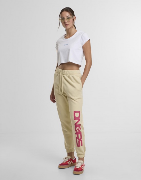 Дамско Долнище Dangerous DNGRS Basic Sweatpants Trust beige XS Дамско Долнище Dangerous DNGRS Basic Sweatpants Trust beige XS