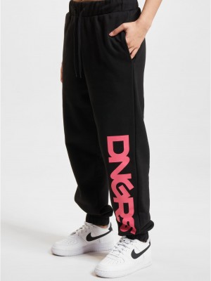 Дамско Долнище Dangerous DNGRS Basic Sweatpants Trust black XS