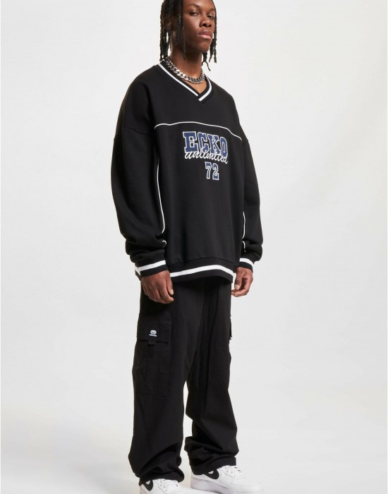 Ecko Unltd. Vintage Fit Pullover black/white XXL Ecko Unltd. Vintage Fit Pullover black/white XXL