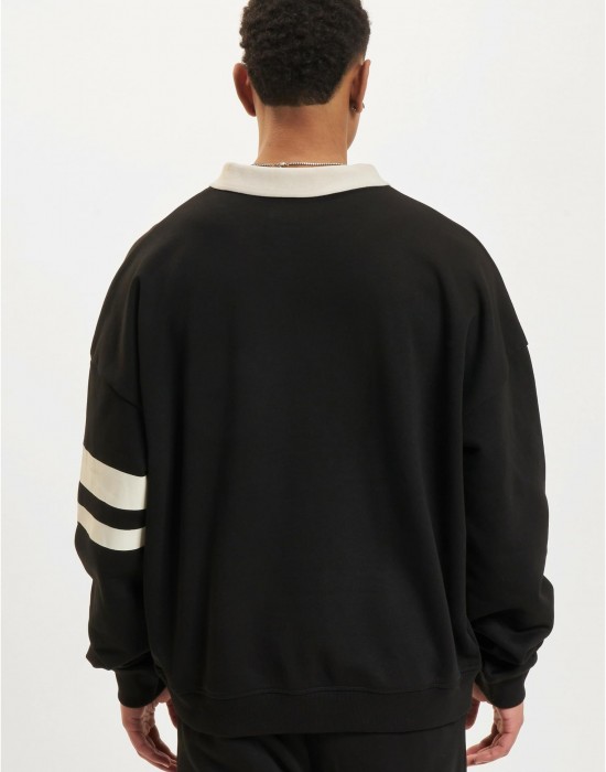 Ecko Unltd. VintageCollar Pullover black/sand XXL Ecko Unltd. VintageCollar Pullover black/sand XXL