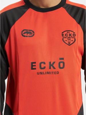Ecko Unltd. TrainingTwo Longsleeves red/black XXL Ecko Unltd. TrainingTwo Longsleeves red/black XXL