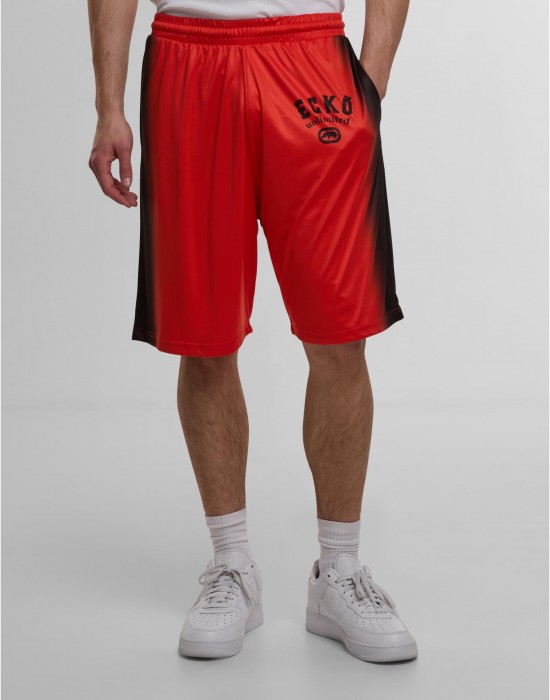 Къси Панталони Ecko Unltd. Faded Soccer Shorts red/black XXL Къси Панталони Ecko Unltd. Faded Soccer Shorts red/black XXL