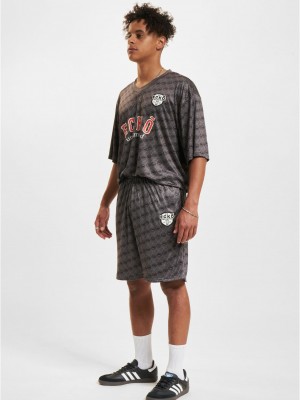Къси Панталони Ecko Unltd. Logo Mania Shorts black/grey XXL Къси Панталони Ecko Unltd. Logo Mania Shorts black/grey XXL