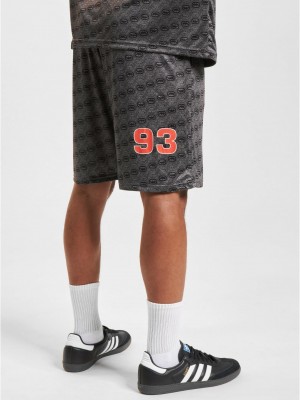 Къси Панталони Ecko Unltd. Logo Mania Shorts black/grey XXL Къси Панталони Ecko Unltd. Logo Mania Shorts black/grey XXL
