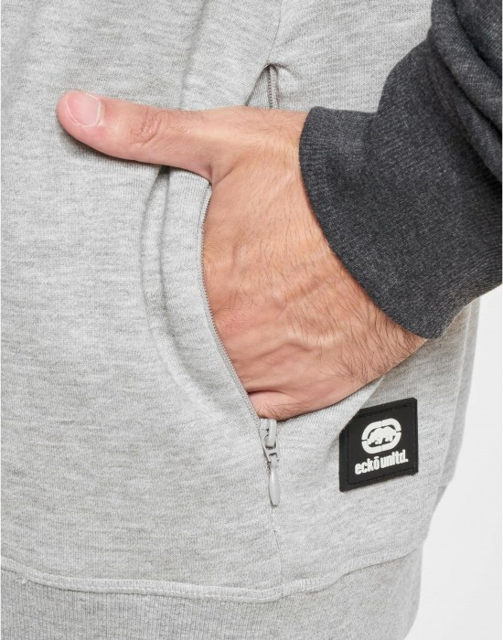 Анцуг Ecko Unltd. Ec ko Jogginganz?ge grey melange/white/anthracite XXL Анцуг Ecko Unltd. Ec ko Jogginganz?ge grey melange/white/anthracite XXL