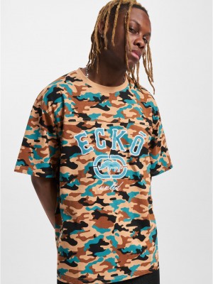 Тениска Ecko Unltd. Tshirt BBall camouflage/black/green XL Тениска Ecko Unltd. Tshirt BBall camouflage/black/green XL