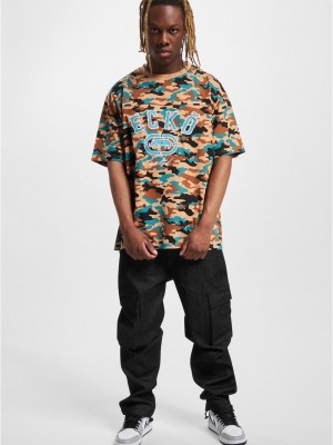 Тениска Ecko Unltd. Tshirt BBall camouflage/black/green XL Тениска Ecko Unltd. Tshirt BBall camouflage/black/green XL