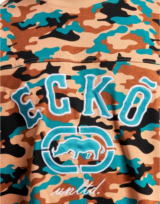 Тениска Ecko Unltd. Tshirt BBall camouflage/black/green XL Тениска Ecko Unltd. Tshirt BBall camouflage/black/green XL