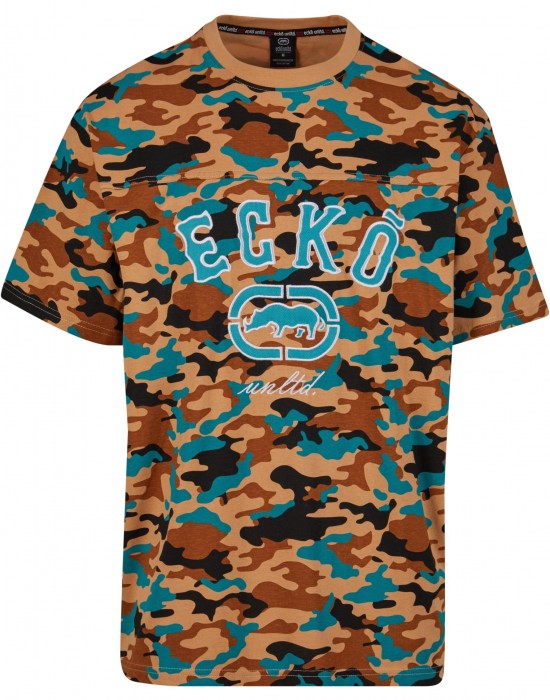 Тениска Ecko Unltd. Tshirt BBall camouflage/black/green XL Тениска Ecko Unltd. Tshirt BBall camouflage/black/green XL