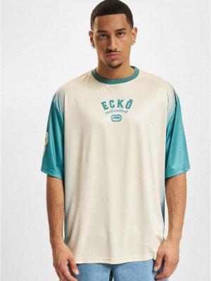 Тениска Ecko Unltd. Faded Soccer T-Shirts sand/green XXL Тениска Ecko Unltd. Faded Soccer T-Shirts sand/green XXL