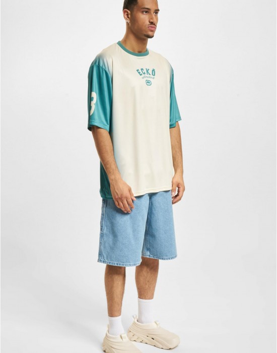 Тениска Ecko Unltd. Faded Soccer T-Shirts sand/green XXL Тениска Ecko Unltd. Faded Soccer T-Shirts sand/green XXL
