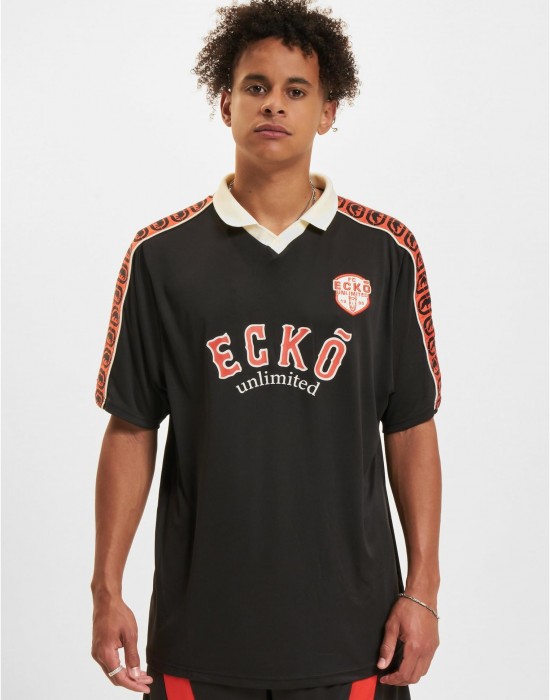 Тениска Ecko Unltd. Vintage Trikot T-Shirts black XXL Тениска Ecko Unltd. Vintage Trikot T-Shirts black XXL