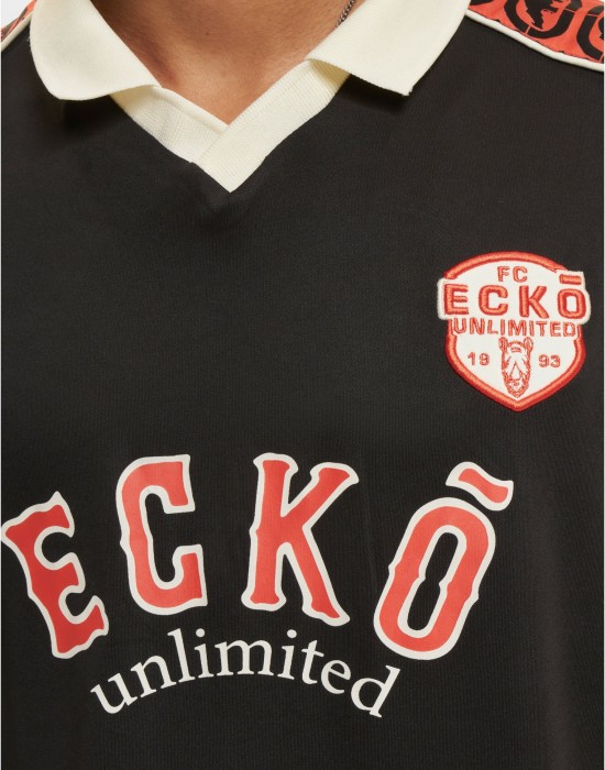 Тениска Ecko Unltd. Vintage Trikot T-Shirts black XXL Тениска Ecko Unltd. Vintage Trikot T-Shirts black XXL
