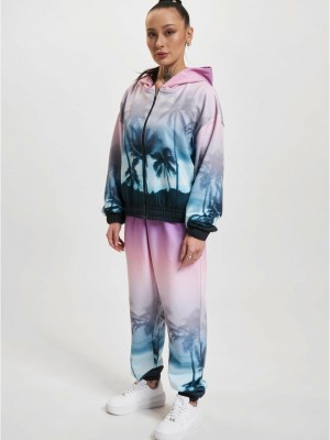 Суичър Just Rhyse Lost Paradise Zip Hoody purple XXL