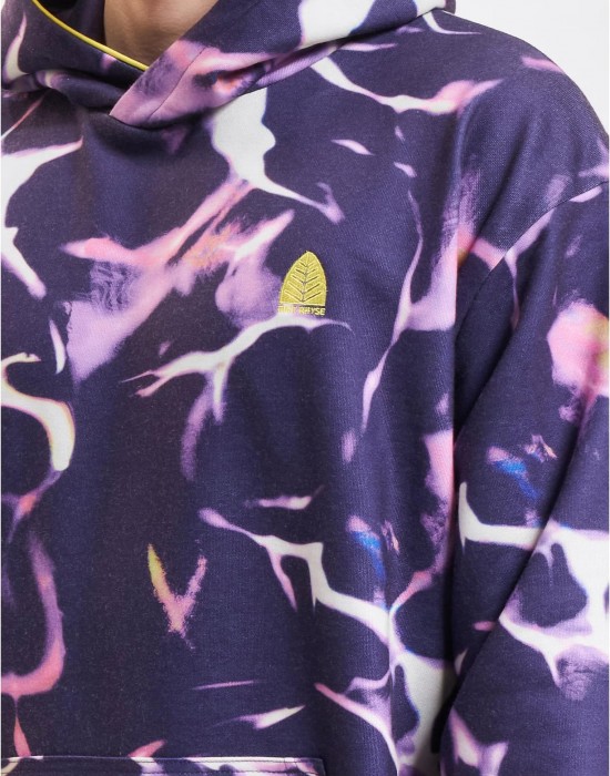 Суичър Just Rhyse Reflections Hoodie purple/coloured XXL