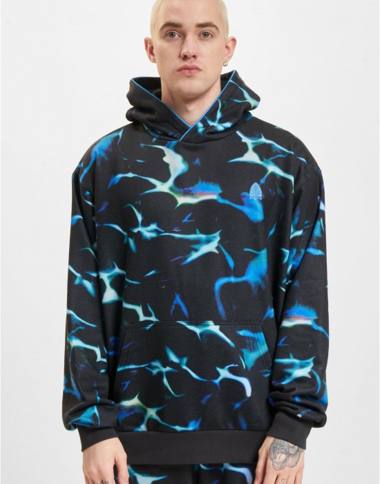 Суичър Just Rhyse Reflections Hoodie black/ coloured XXL
