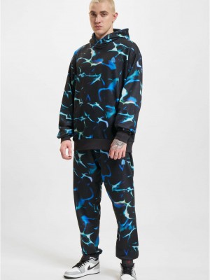 Суичър Just Rhyse Reflections Hoodie black/ coloured XXL