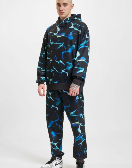 Суичър Just Rhyse Reflections Hoodie black/ coloured XXL