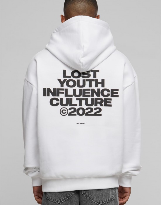 Суичър LY HOODY CULTURE white XXL