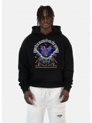 Суичър LY HOODY BUTTERFLY black XXL