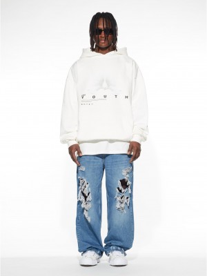 Суичър LY HOODY DOVE ready for dye XXL