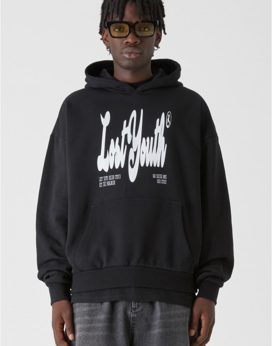 Суичър LY HOODY CLASSIC V.2 black XXL