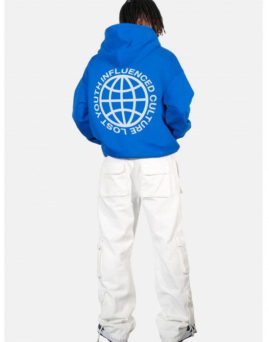 Суичър LY HOODY ''INFLUENCED'' cobalt blue XXL