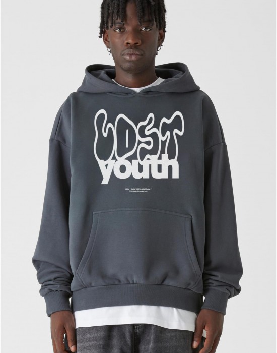 Суичър LY HOODY - Graffiti Cloud darkgrey XXL