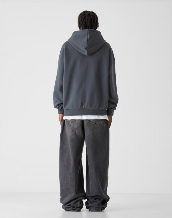 Суичър LY HOODY - Graffiti Cloud darkgrey XXL