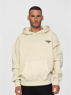 Суичър LY HEAVY TERRY HOODIE ''CLASSIC'' sand XXL