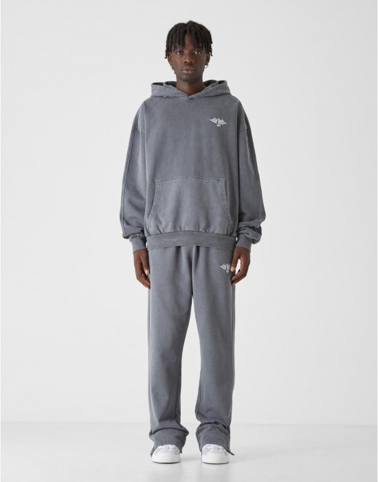 Суичър LY HEAVY TERRY HOODIE ''CLASSIC'' darkshadow XXL