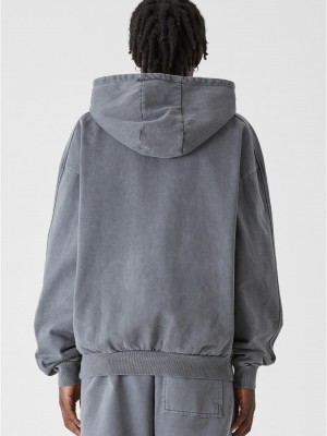 Суичър LY HEAVY TERRY HOODIE ''CLASSIC'' darkshadow XXL