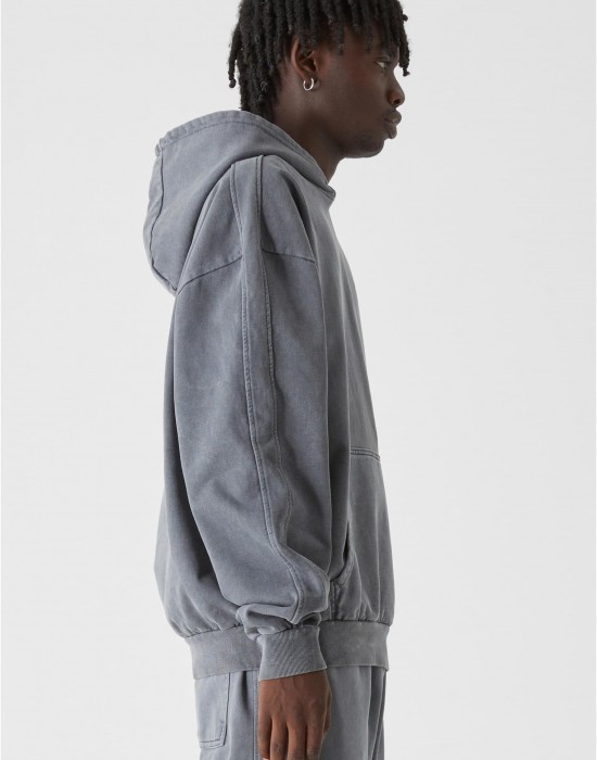 Суичър LY HEAVY TERRY HOODIE ''CLASSIC'' darkshadow XXL