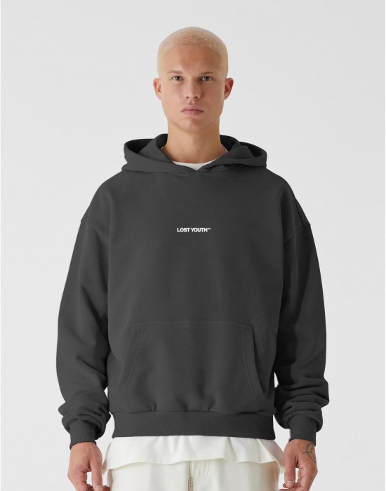 Суичър LY HOODY - CHAOS darkgrey XXL