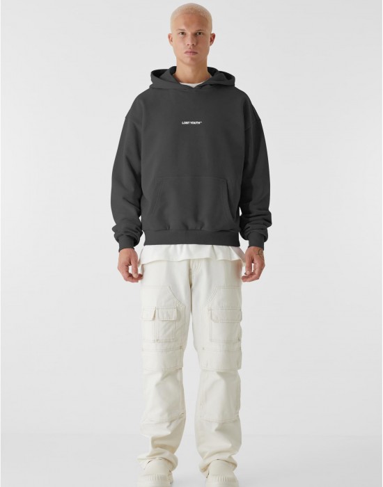 Суичър LY HOODY - CHAOS darkgrey XXL