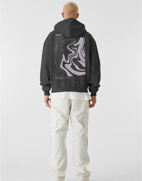 Суичър LY HOODY - CHAOS darkgrey XXL