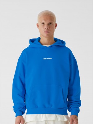Суичър LY HOODY - CHAOS cobalt blue XXL