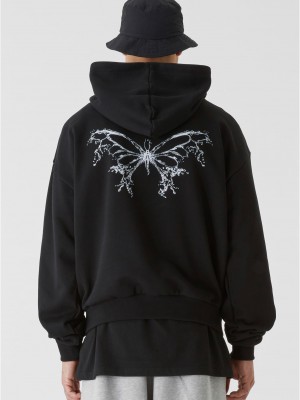 Суичър LY HOODY - BUTTERFLY V.3 black XXL