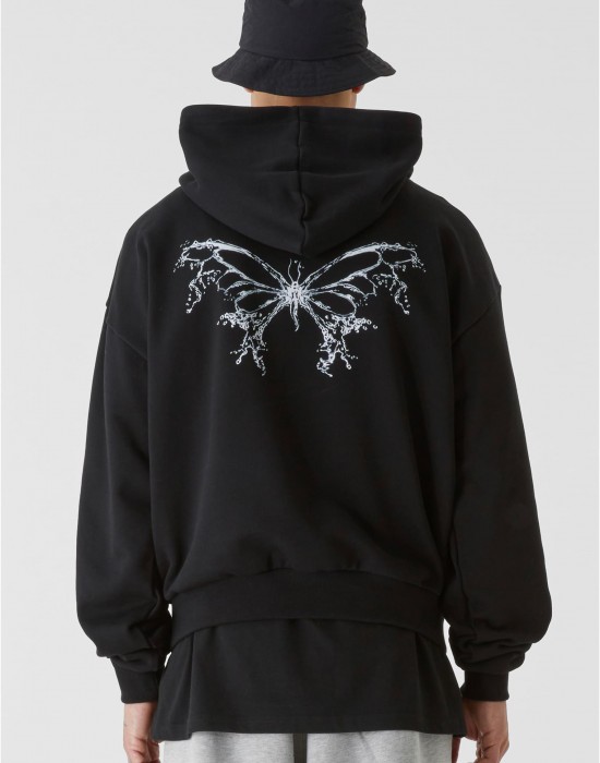 Суичър LY HOODY - BUTTERFLY V.3 black XXL