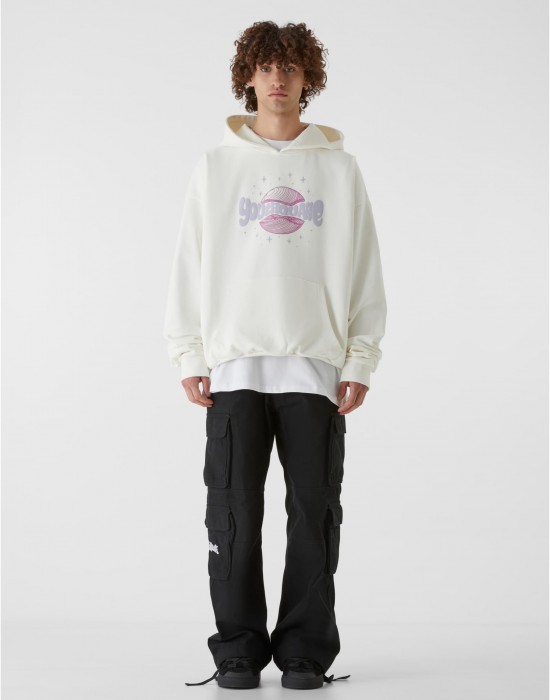 Суичър LY HOODY - YOUTHQAUKE V.2 ready for dye XXL