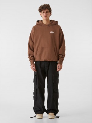 Суичър Lost Youth Hoody - Golden Horizon bark XXL