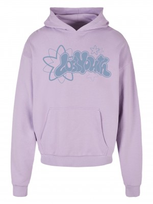 Суичър LY Hoody Starry Silhouette lilac XXL